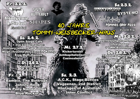 40 Jahre Tomnmyhaus